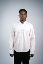 Pink oxford men shirt