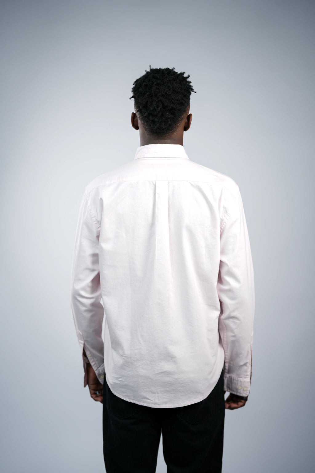 Pink oxford men shirt