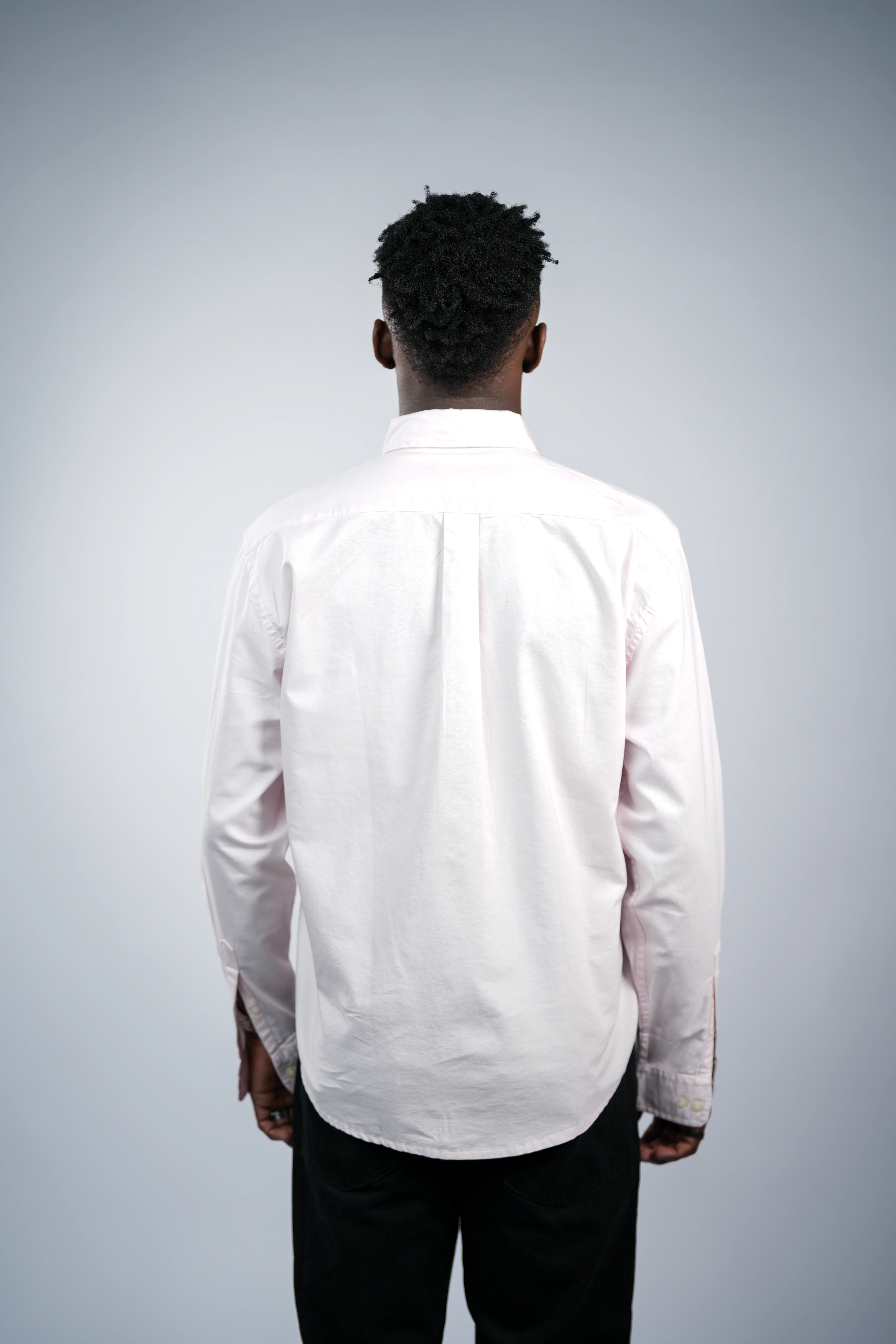 Pink oxford men shirt
