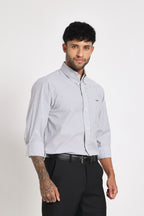 Graphite Striped Shirt Men