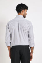 Graphite Striped Shirt Men
