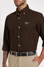Cocoa Crust Twill Shirt Men
