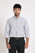 Graphite Striped Shirt Men