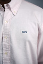 Pink oxford men shirt