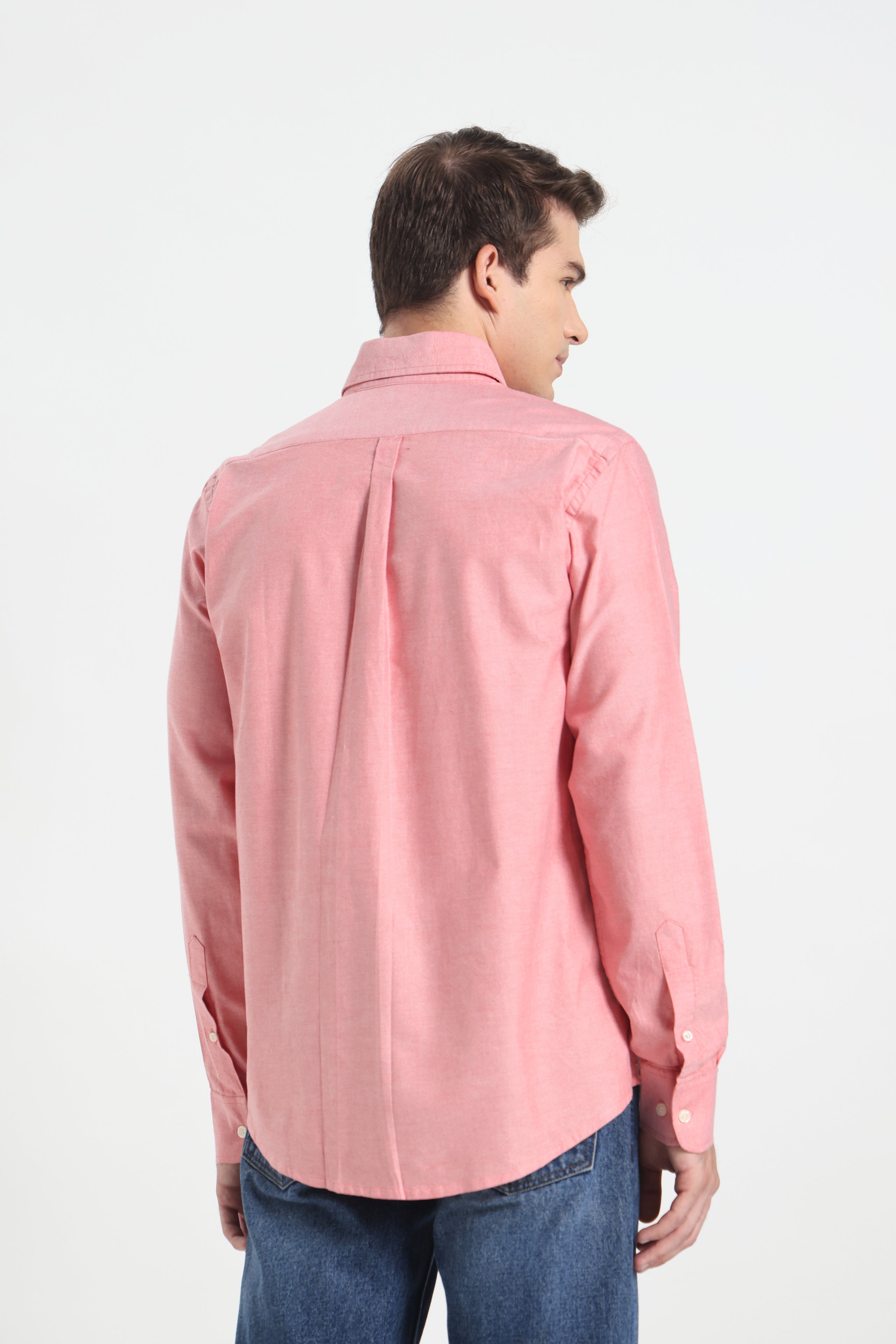 Rose Ember Oxford Men Shirt