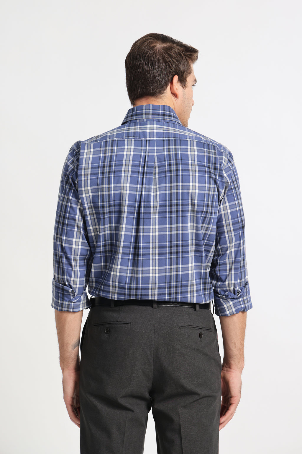 Classic Blue Grid