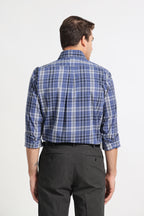 Classic Blue Grid