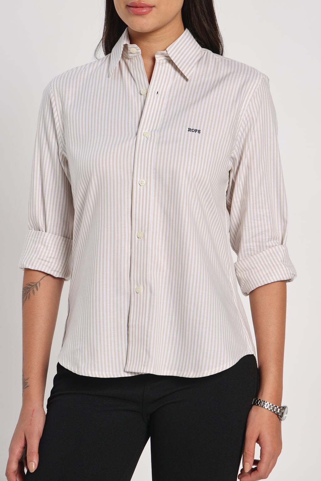 Sandbar Stripe Oxford Shirt Women