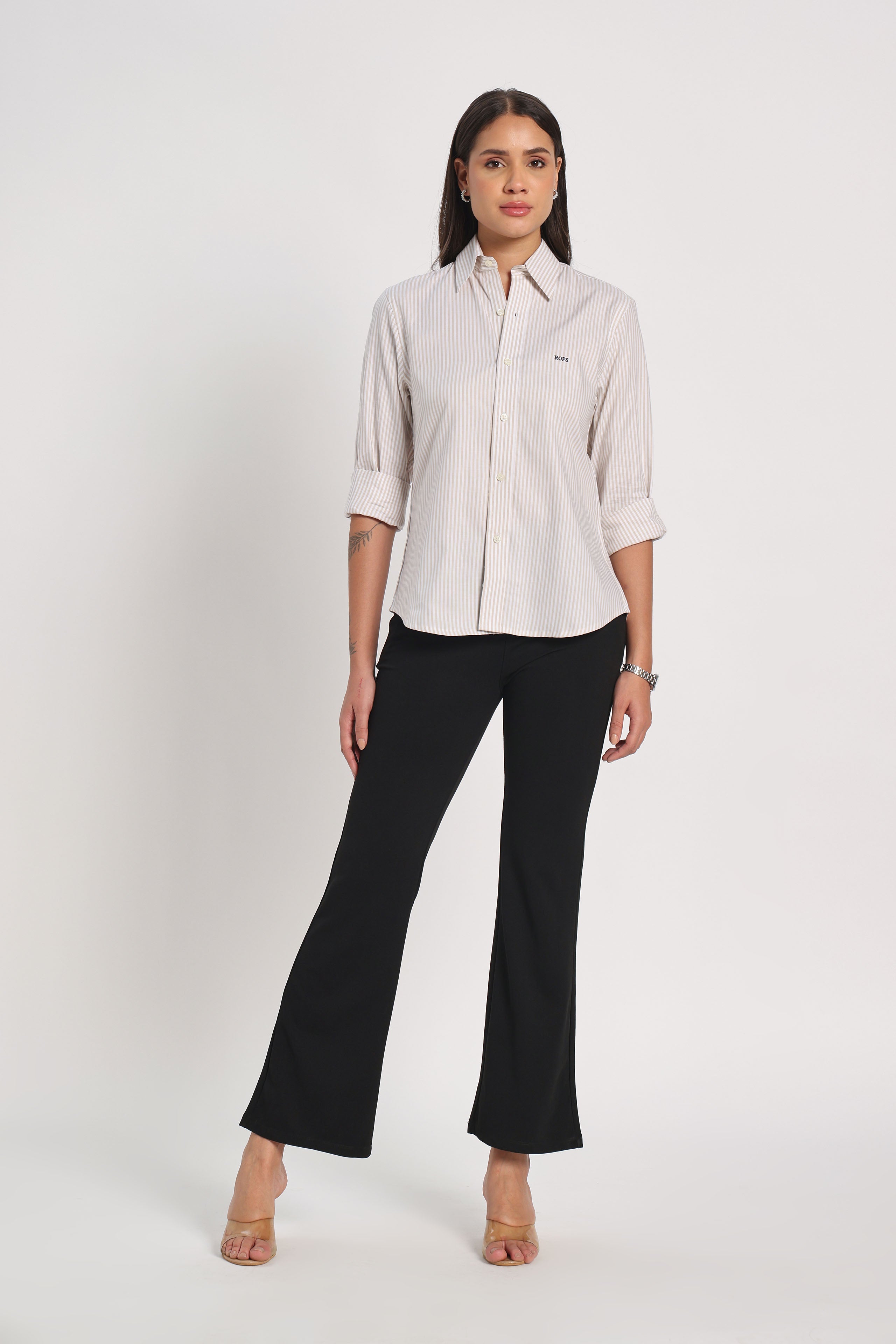 Sandbar Stripe Oxford Shirt Women