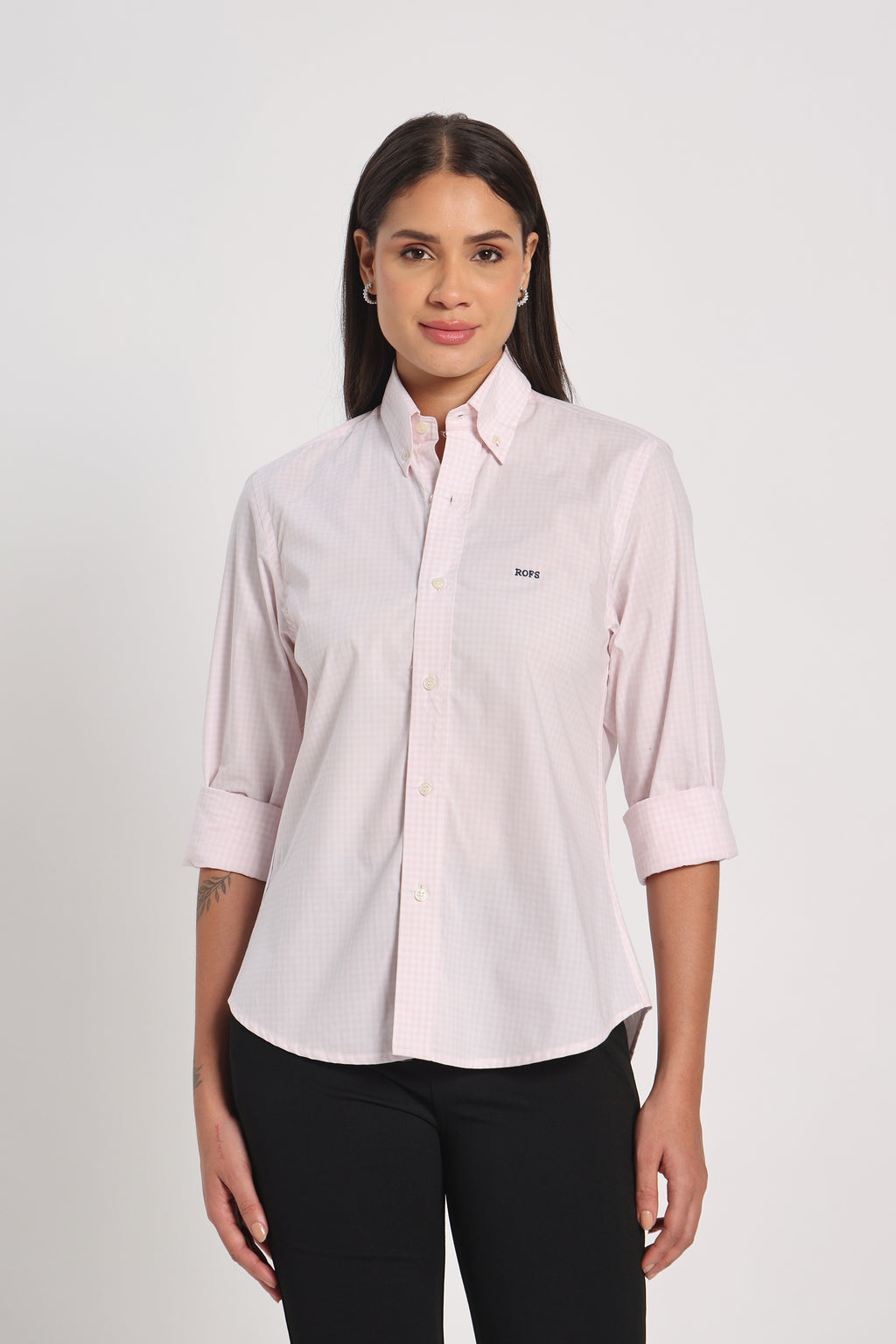 Petal Lightweight Check Shirt Women