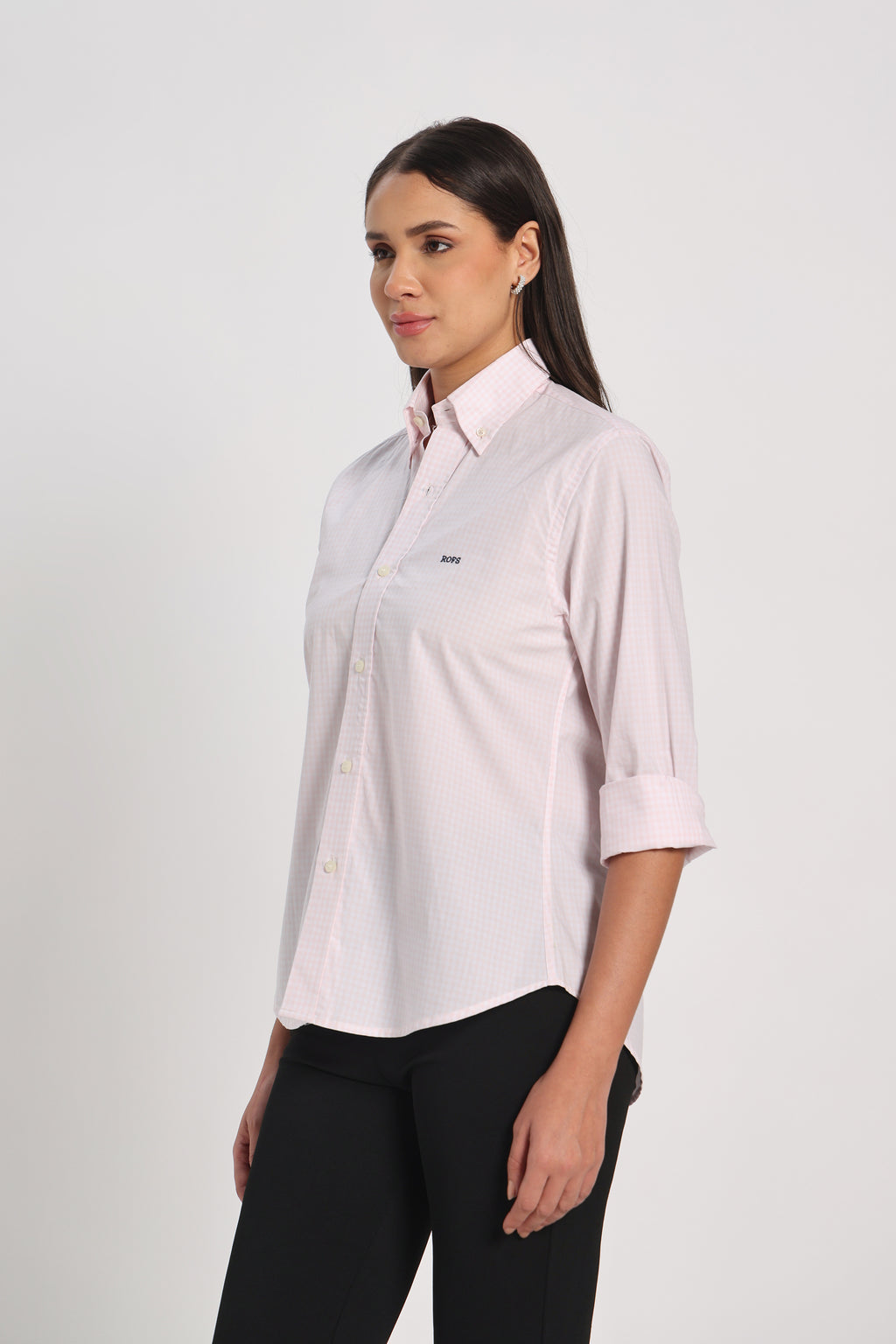 Petal Lightweight Check Shirt Women