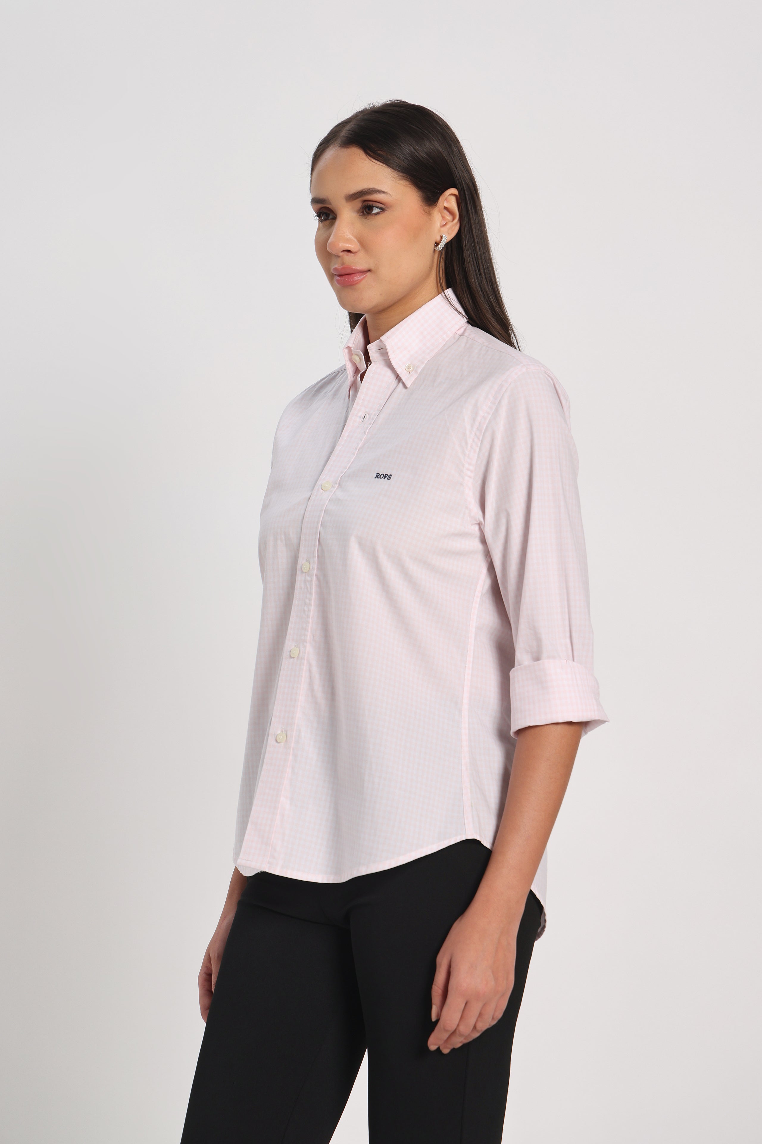 Petal Lightweight Check Shirt Women