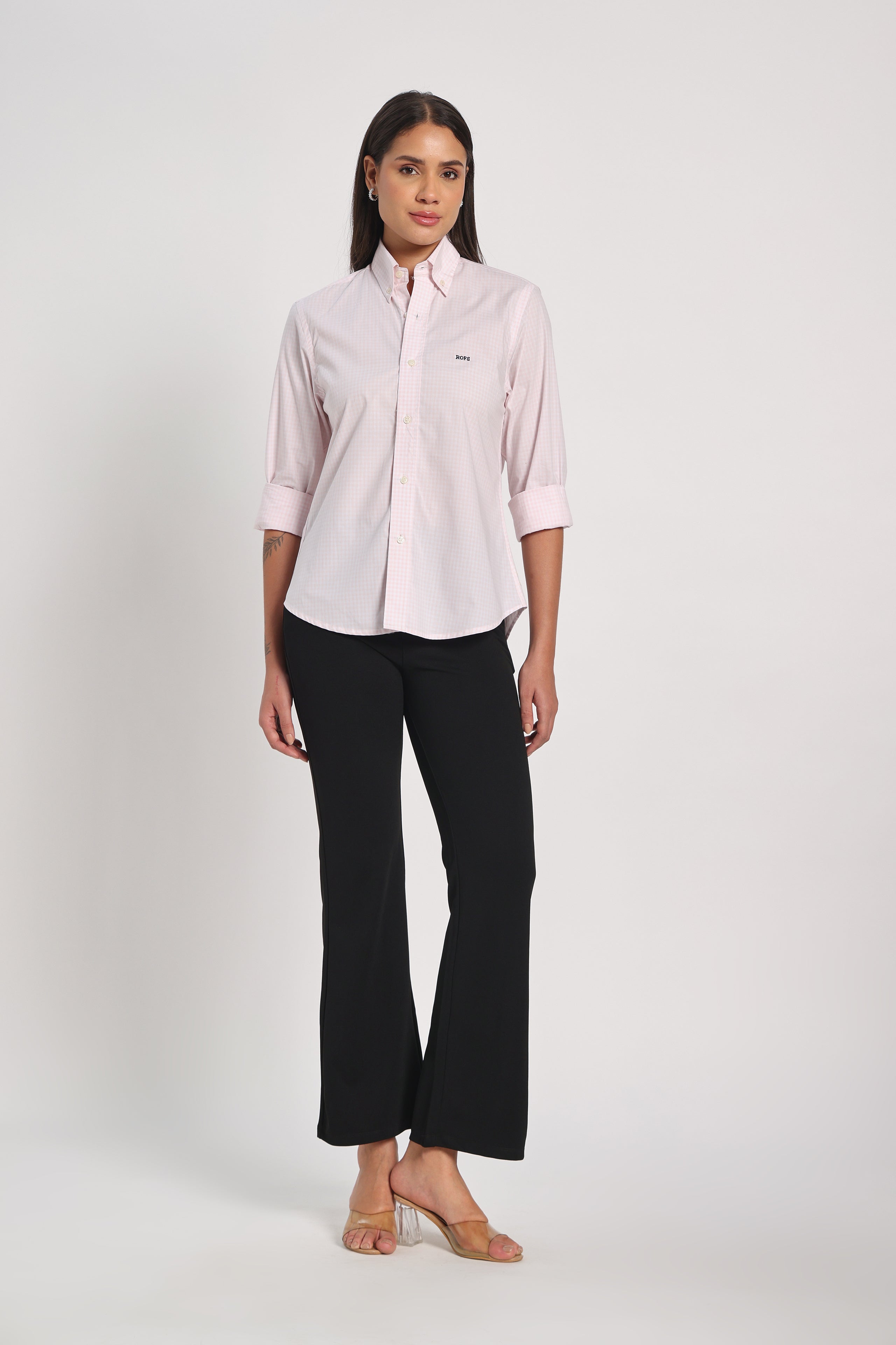 Petal Lightweight Check Shirt Women