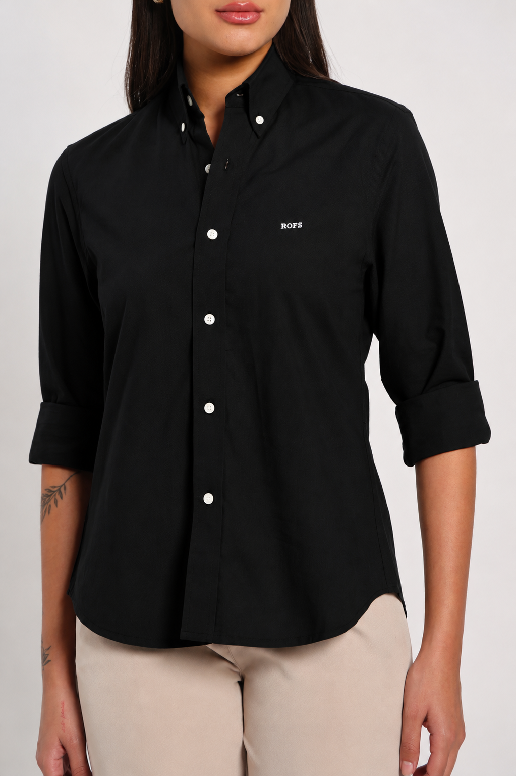 Black Oxford Shirt Women
