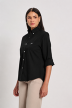 Black Oxford Shirt Women