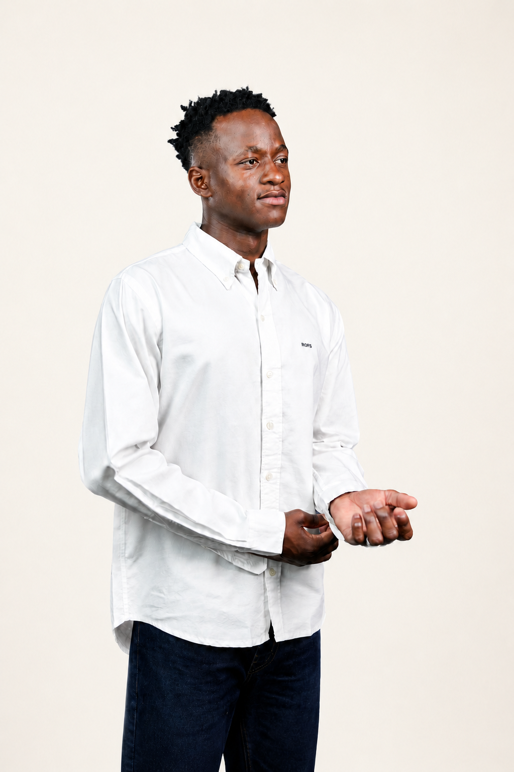 White Oxford Men Regular Fit Shirt