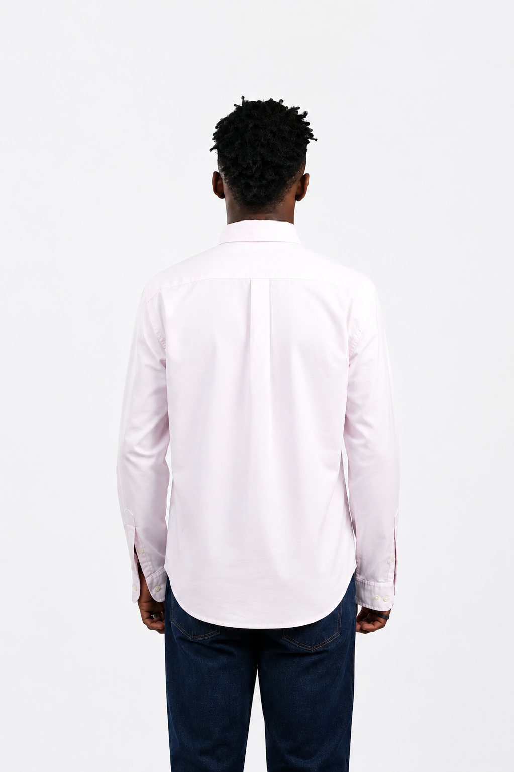 Pink Oxford Men Shirt