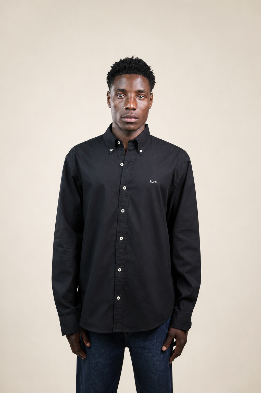 Black Oxford Men Shirt