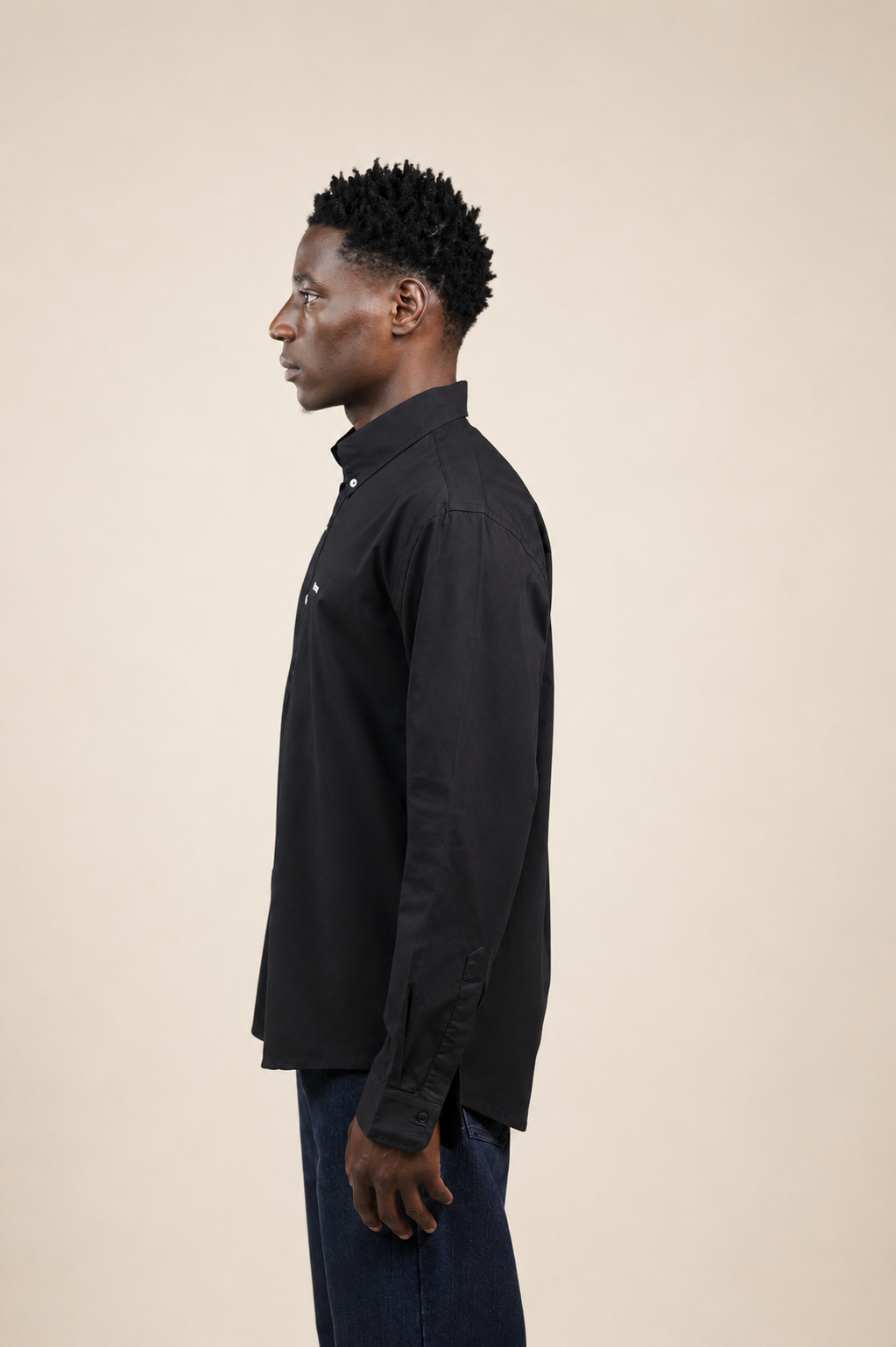 Black Oxford Men Shirt