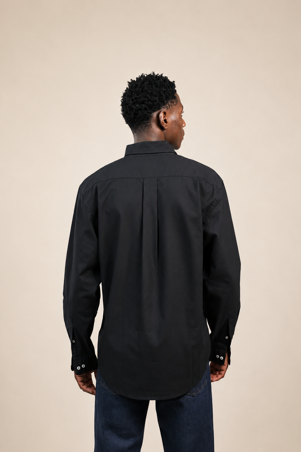 Black Oxford Men Shirt