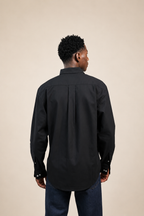 Black Oxford Men Shirt