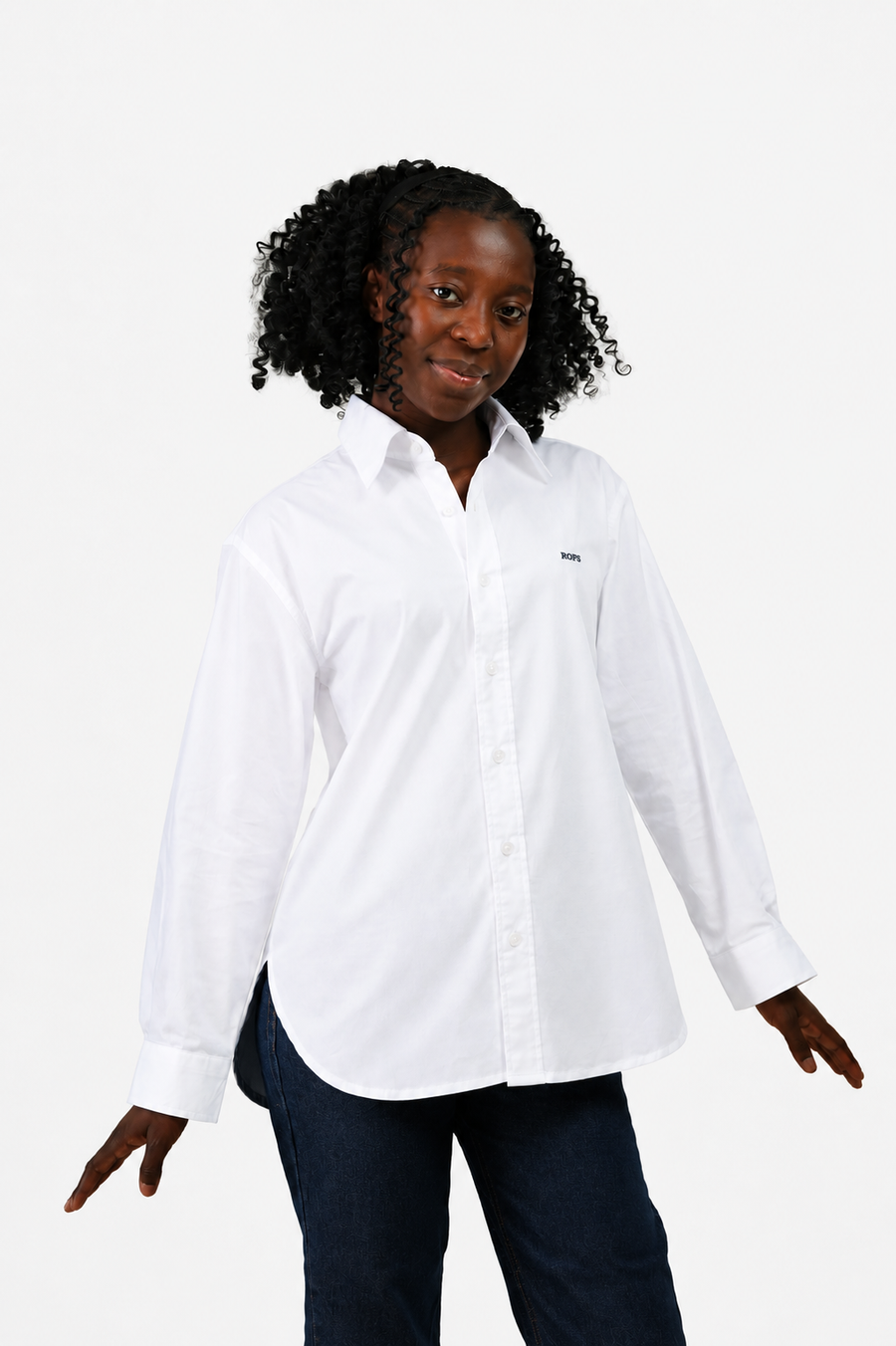 White Oxford Women Shirt