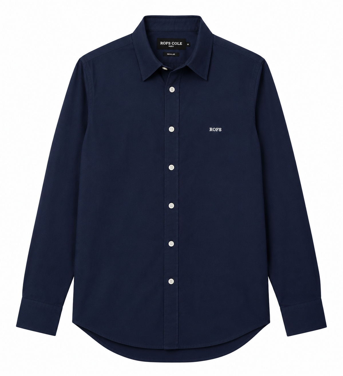 Navy Blue Oxford  Women Shirt