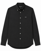 Black oxford men shirt