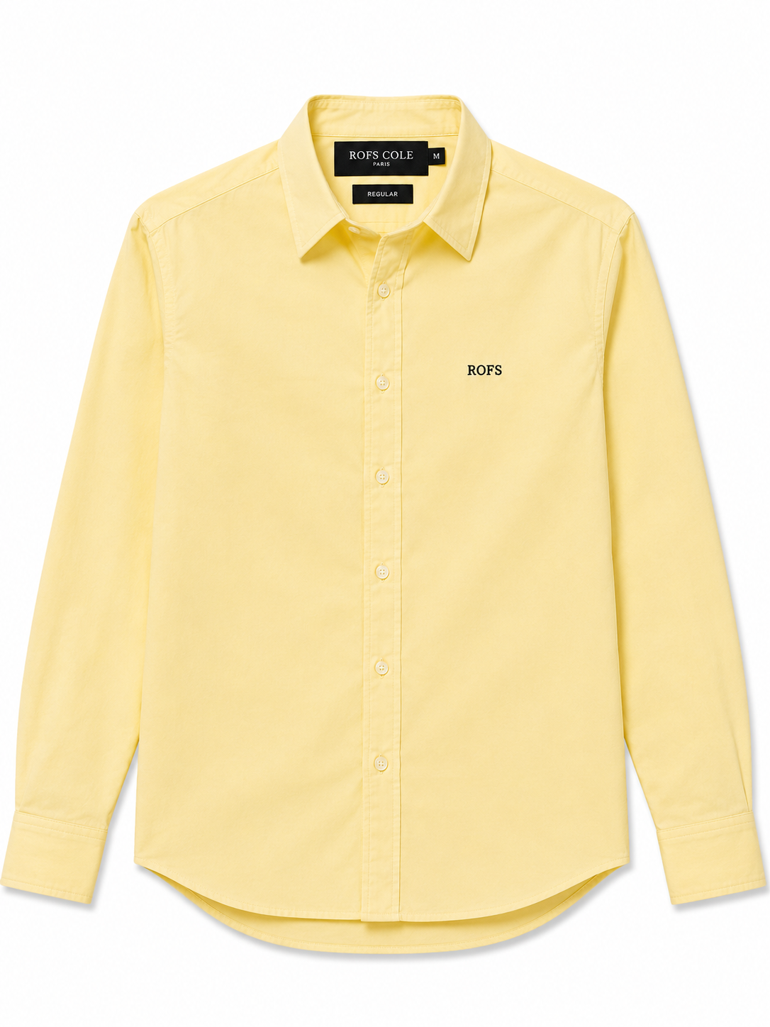 Yellow oxford Women Shirt