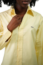 Yellow oxford Women Shirt