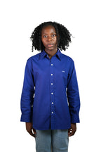Royal Blue Oxford Women Shirt