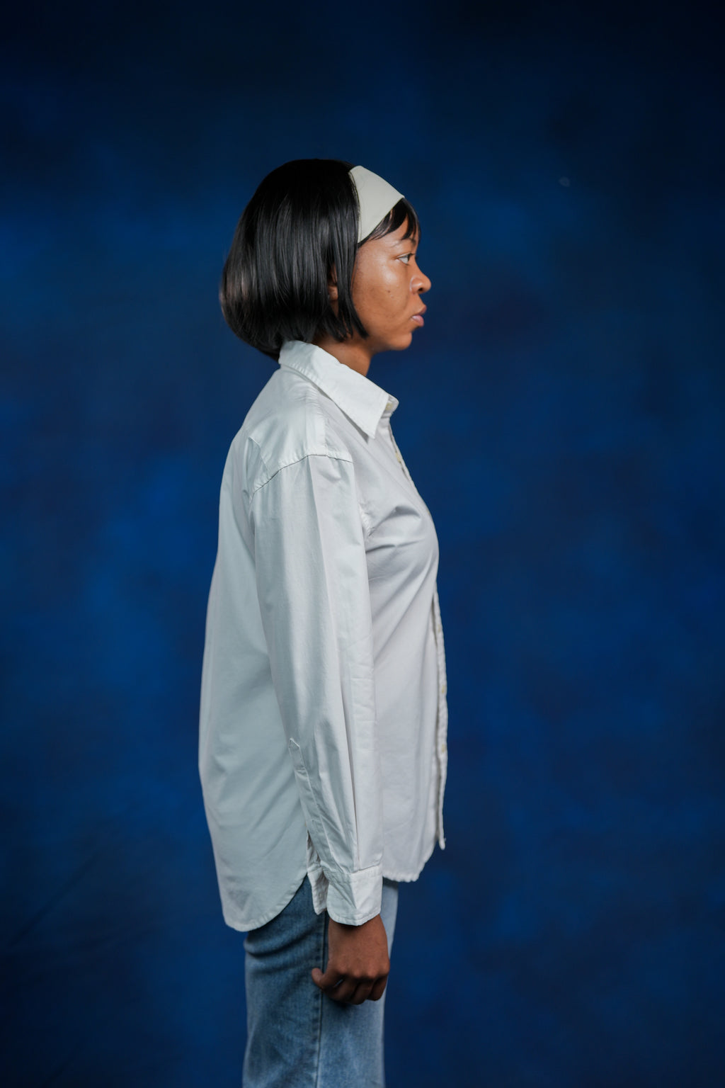 White Twill Women Shirt