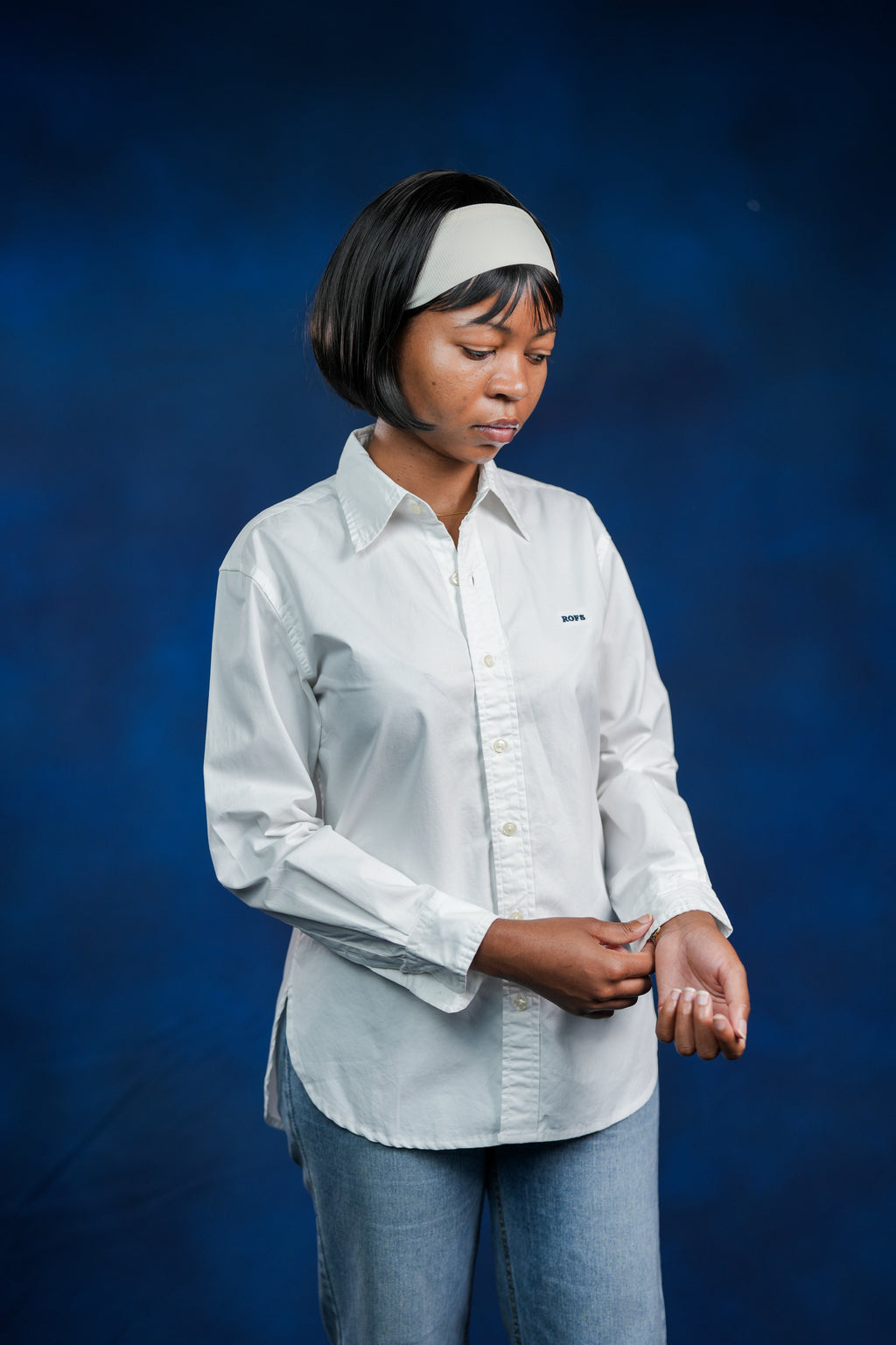 White Twill Women Shirt