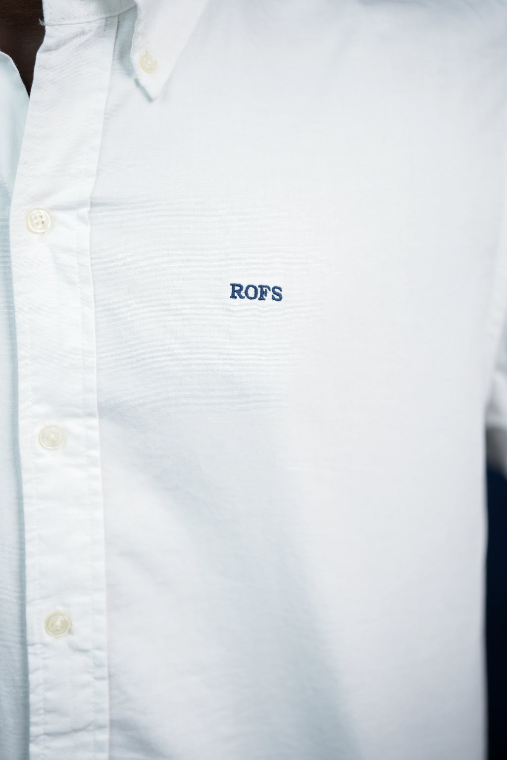 White oxford men regular fit shirt