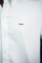 White oxford men regular fit shirt