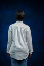 White oxford women shirt