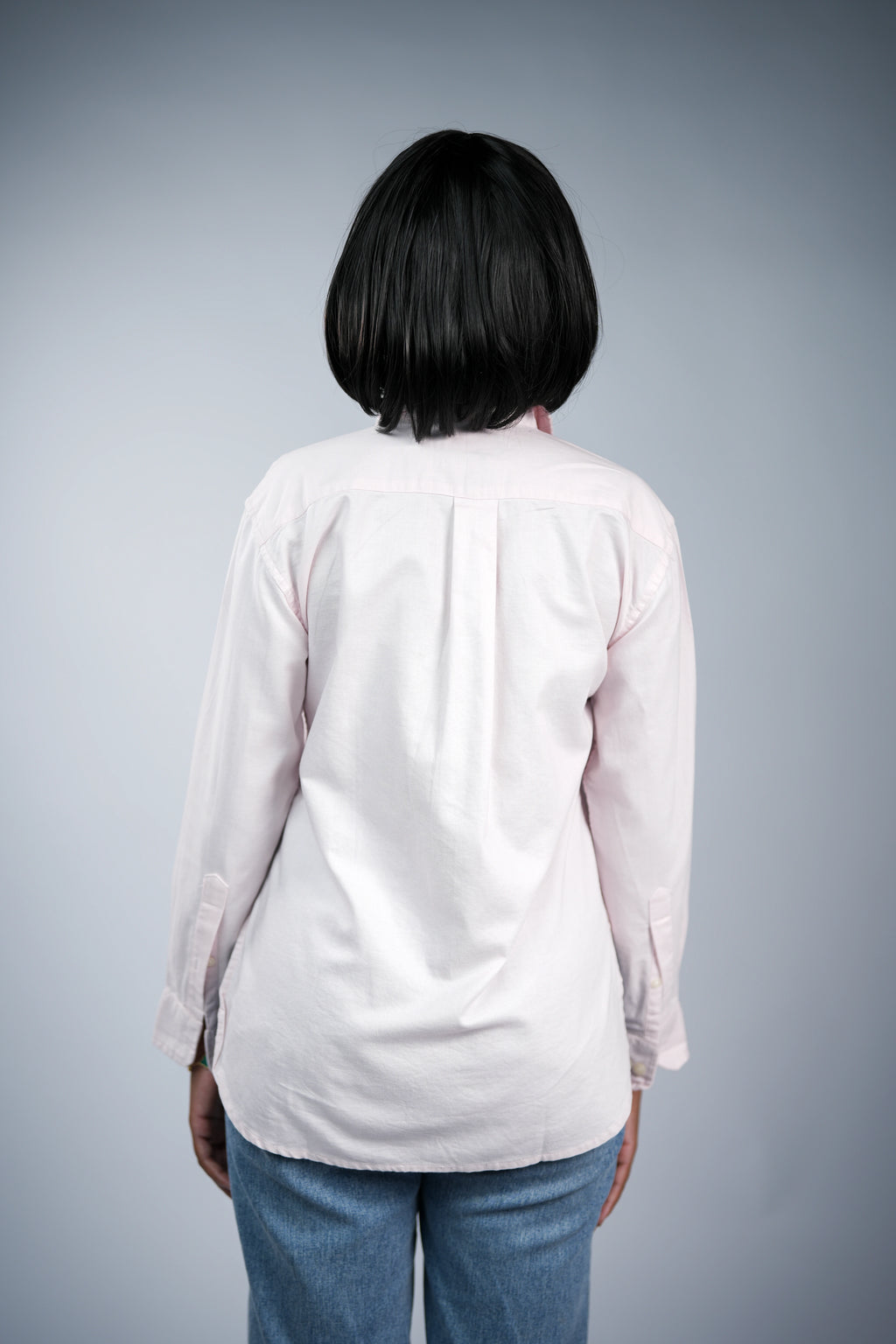 Pink Oxford Women Shirt