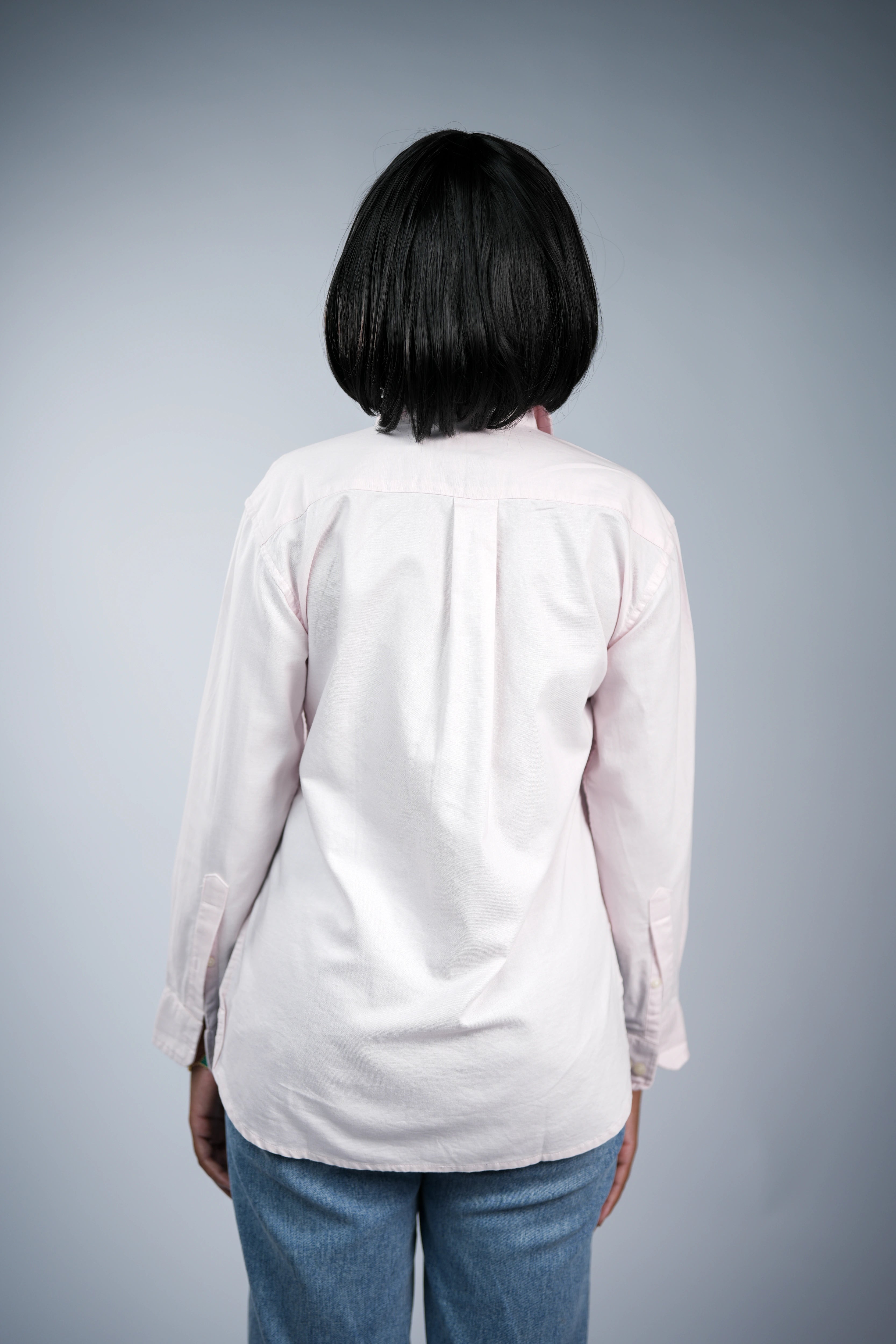 Pink Oxford Women Shirt