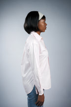Pink Oxford Women Shirt