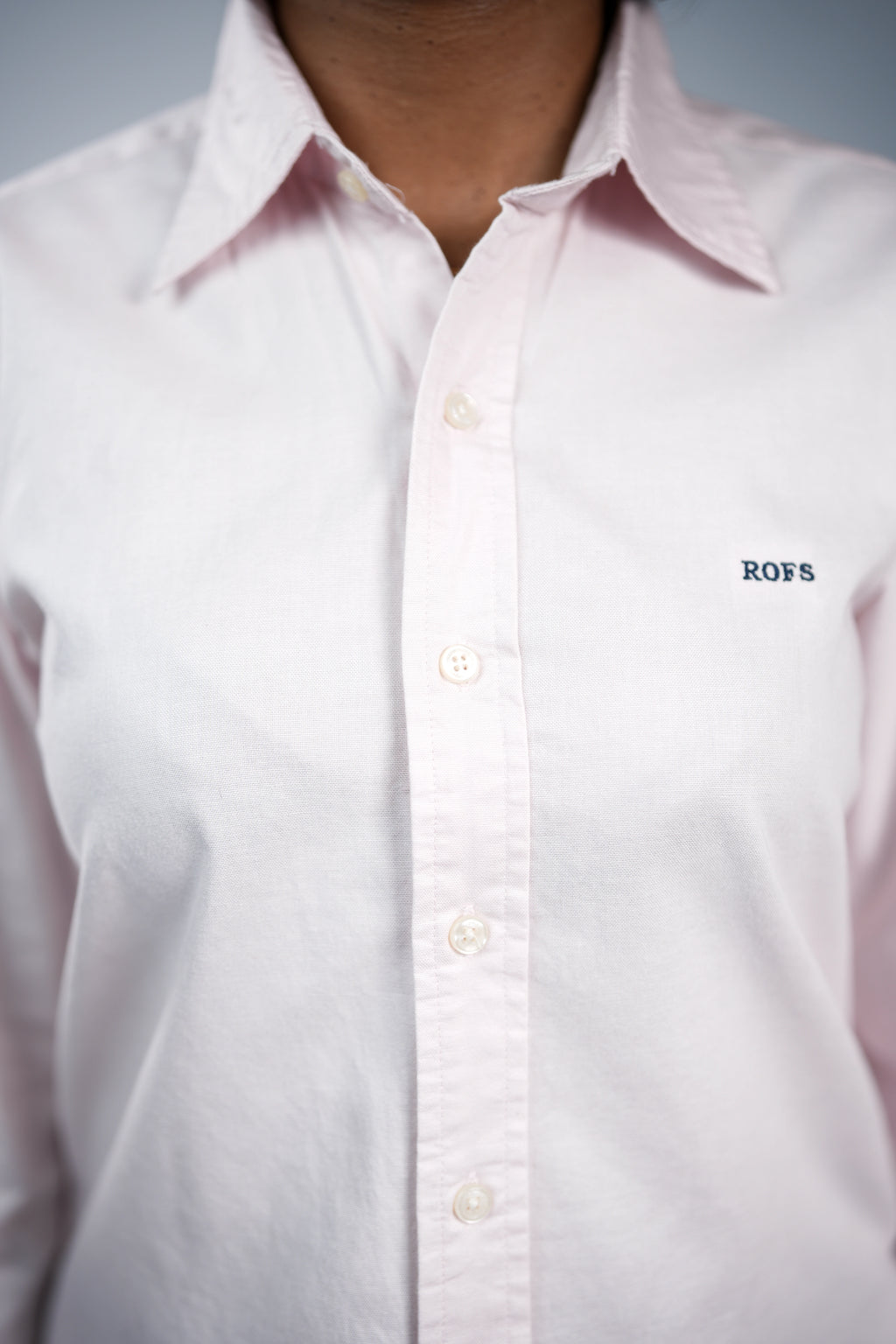 Pink Oxford Women Shirt