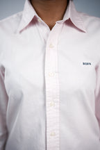 Pink Oxford Women Shirt