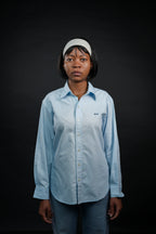 Sky oxford women shirt