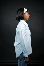 Sky oxford women shirt