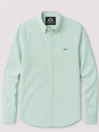 Cool Green Oxford Shirt Men