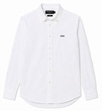 White twill men shirt