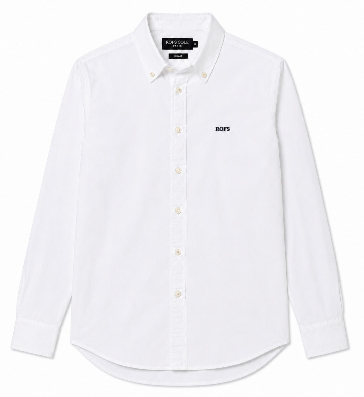 White twill men shirt