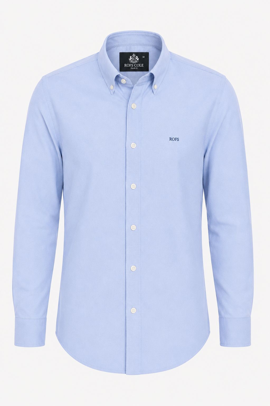 Sky Draper Blue oxford women shirt