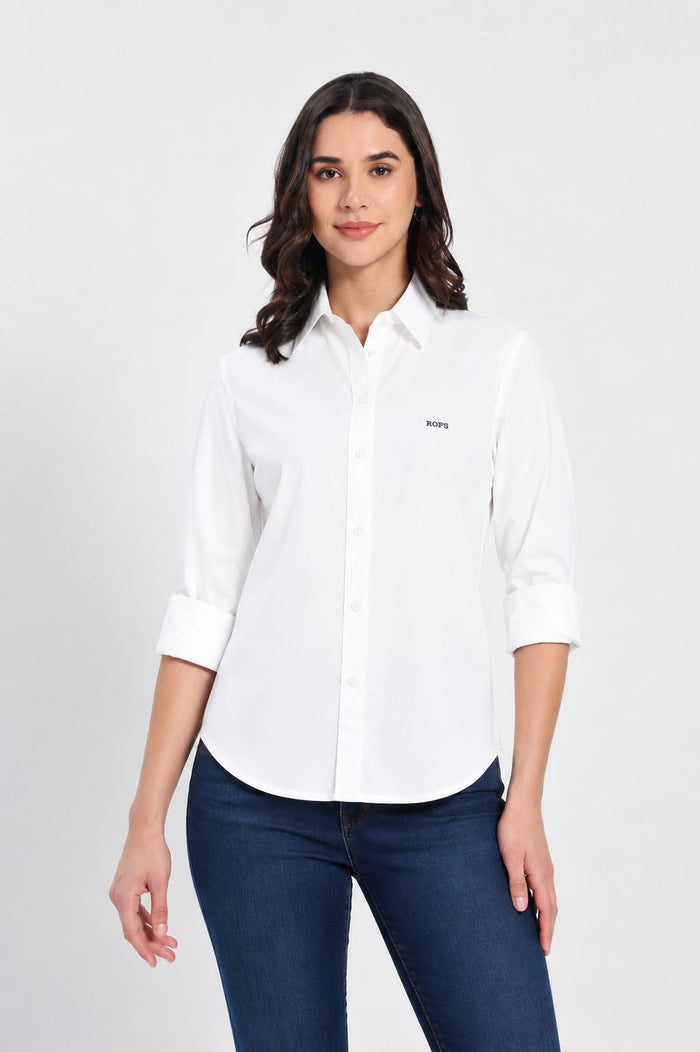 White Twill Women Shirt