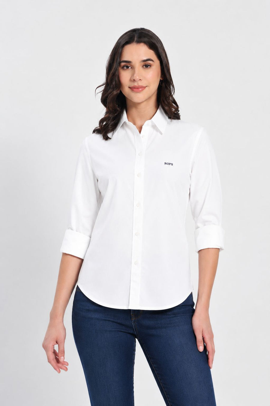 White Twill Women Shirt